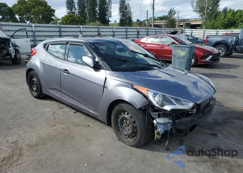 2016 Hyundai Veloster из США, поврежденный, VIN KMHTC6ADXGU264088